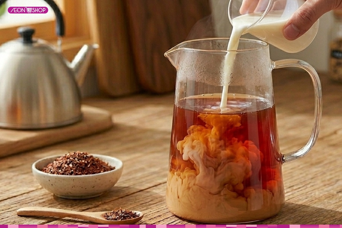 Cách pha trà sữa thái đỏ với công thức đơn giản