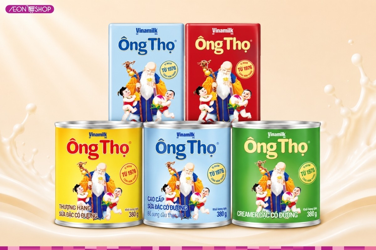 Giá bán sữa Vinamilk - sữa đặc Ông Thọ