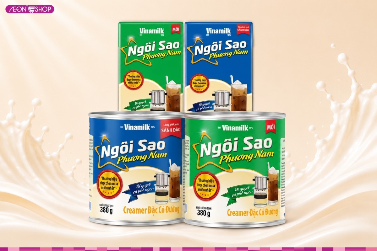 Giá bán sữa đặc Ngôi Sao Phương Nam của Vinamilk