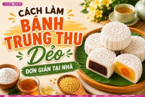 Hướng dẫn cách làm bánh trung thu dẻo ngon tại nhà