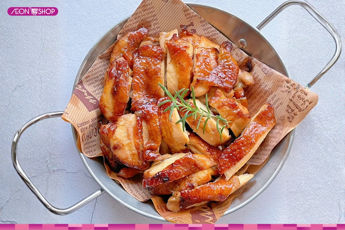 Má đùi gà nướng ngũ vị