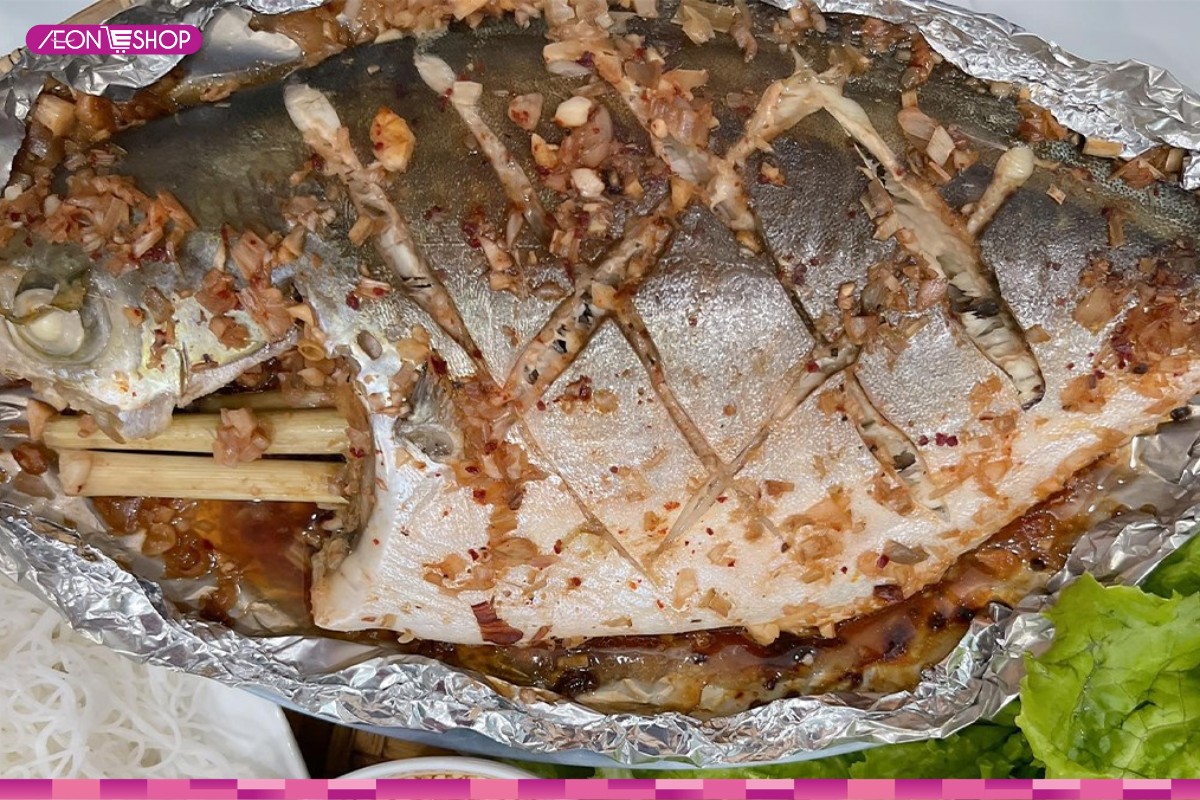 Cá chim nướng giấy bạc