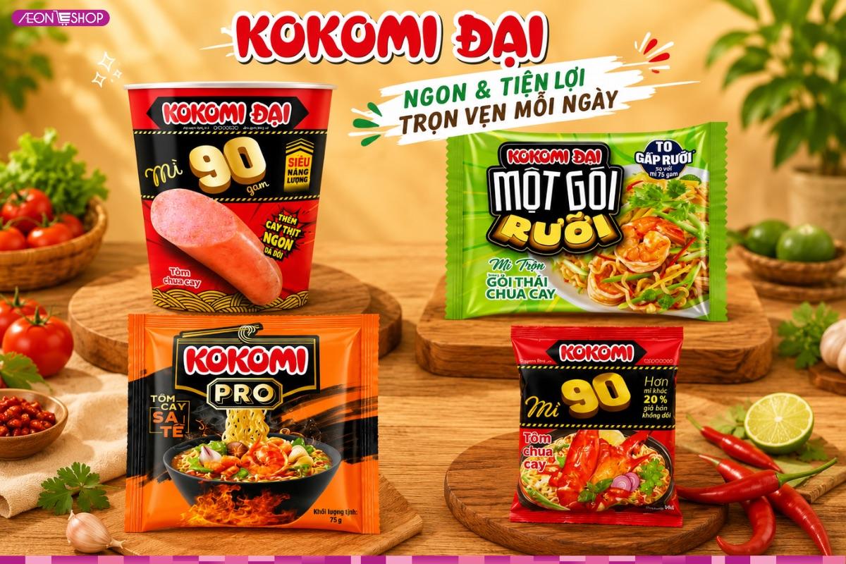 Thương hiệu mì ăn liền Kokomi