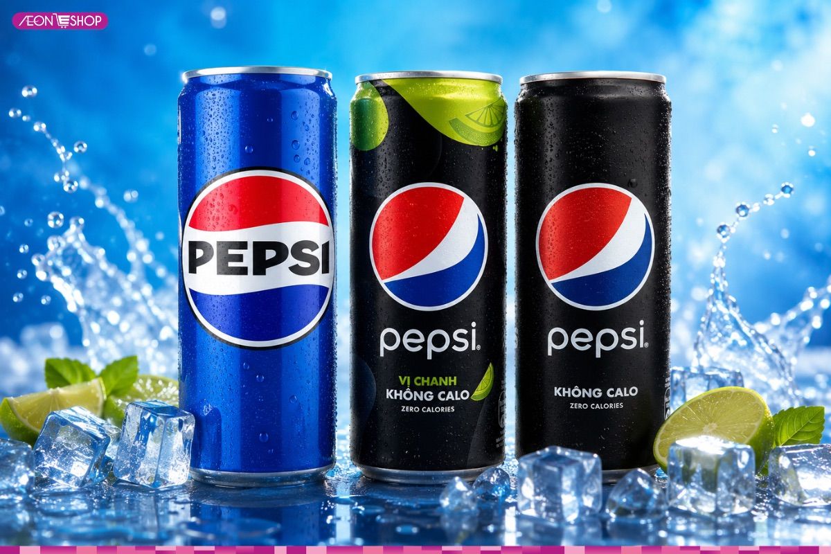 Giá Pepsi - 1 lon Pepsi có giá từ 11.000 VNĐ