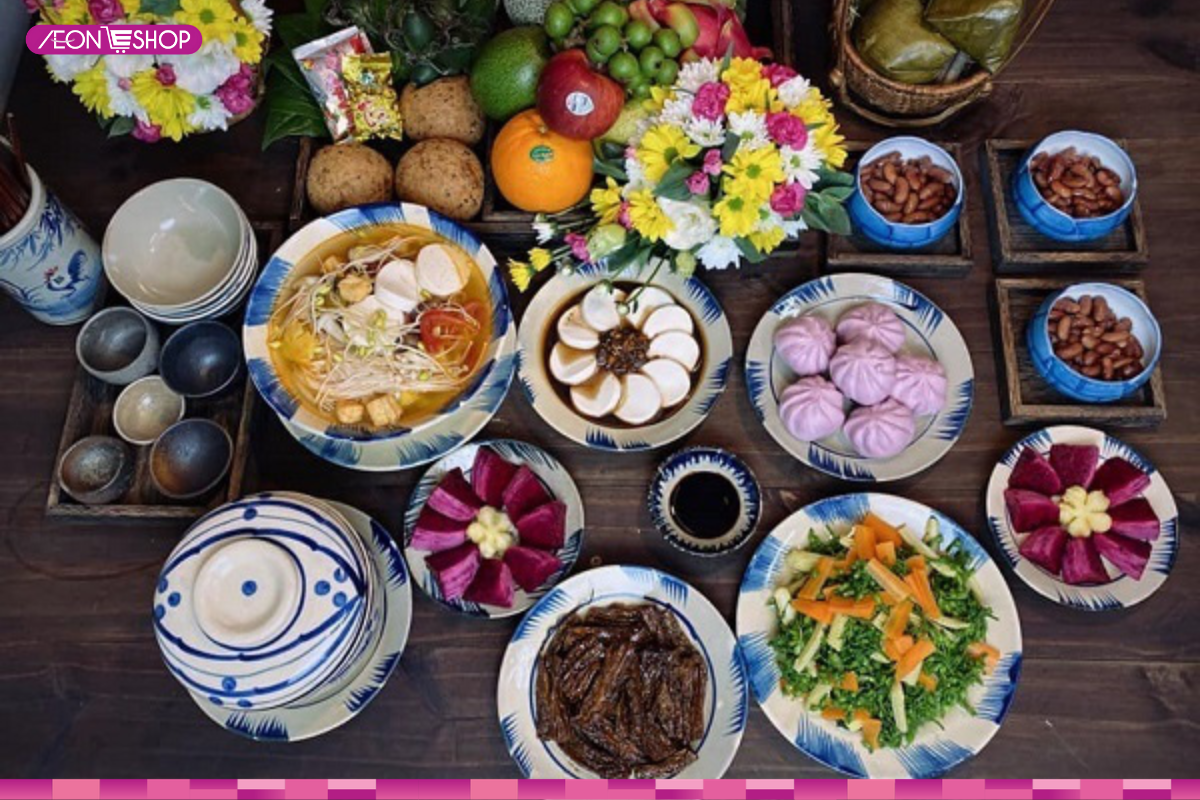 Chuẩn bị mâm cúng gia tiên