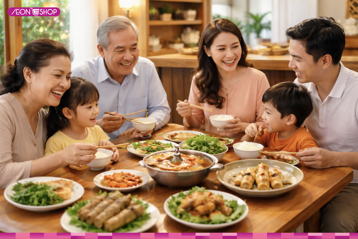 Dành thời gian cho gia đình trong ngày lễ Vu lan