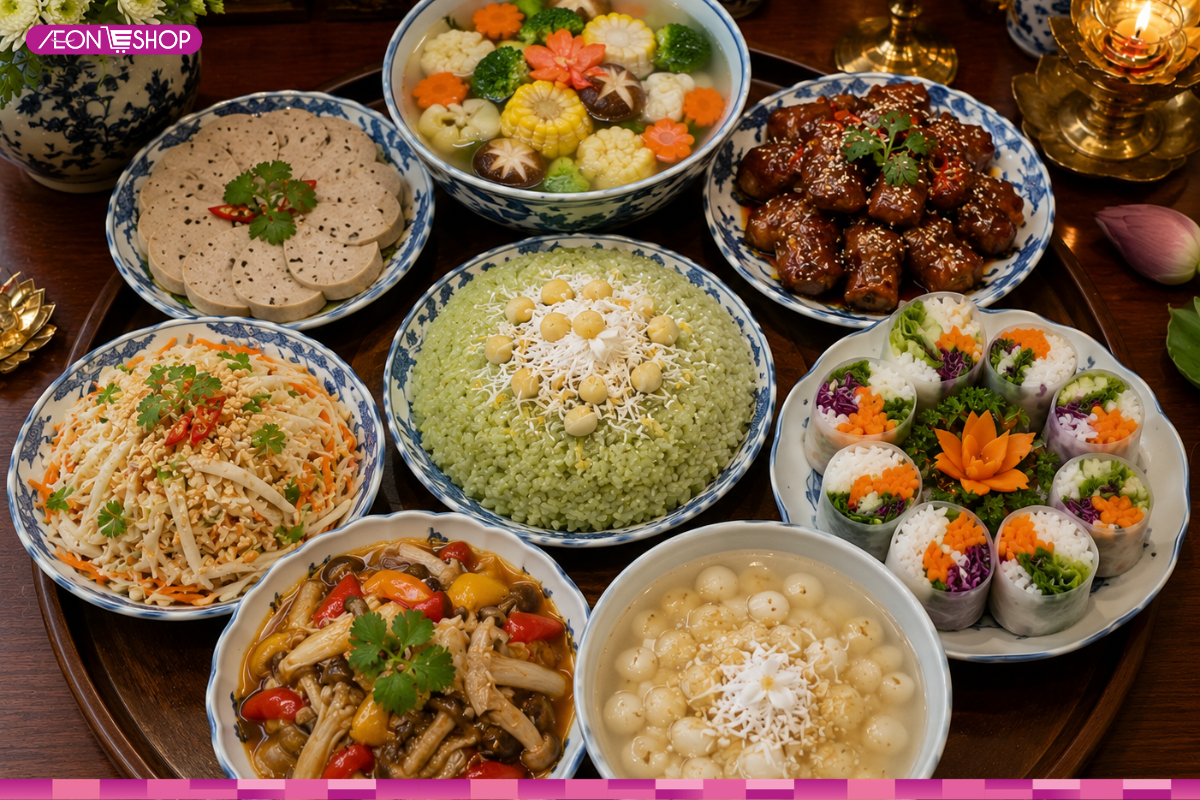 Mâm cúng rằm thể hiện lòng thành kính và biết ơn đối với ông bà tổ tiên.