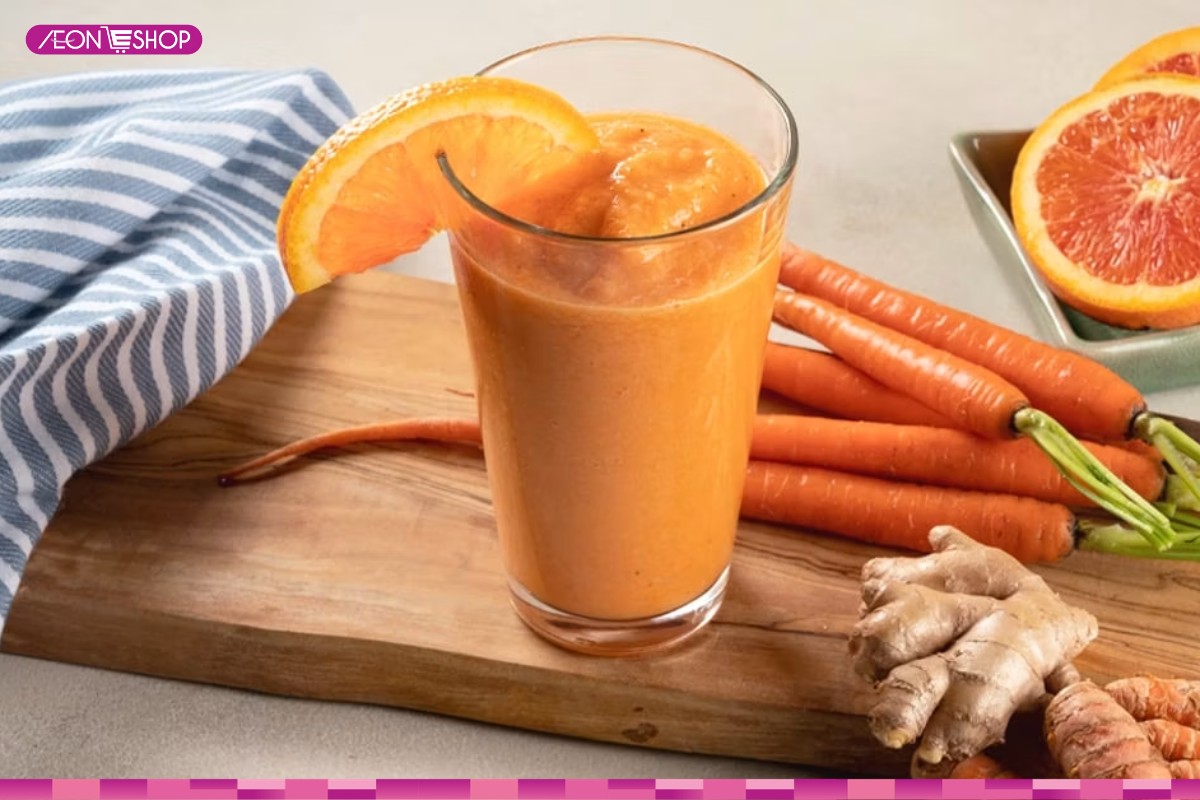Nước detox cà rốt