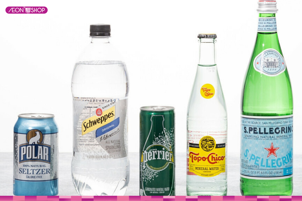 5 thương hiệu Sparkling water tại Việt Nam