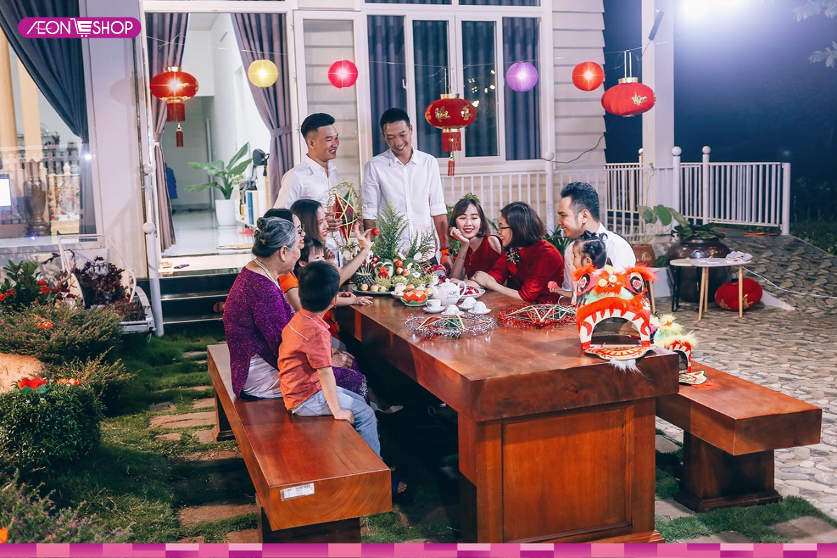 Tết trung thu là dịp để mọi người sum vầy bên nhau