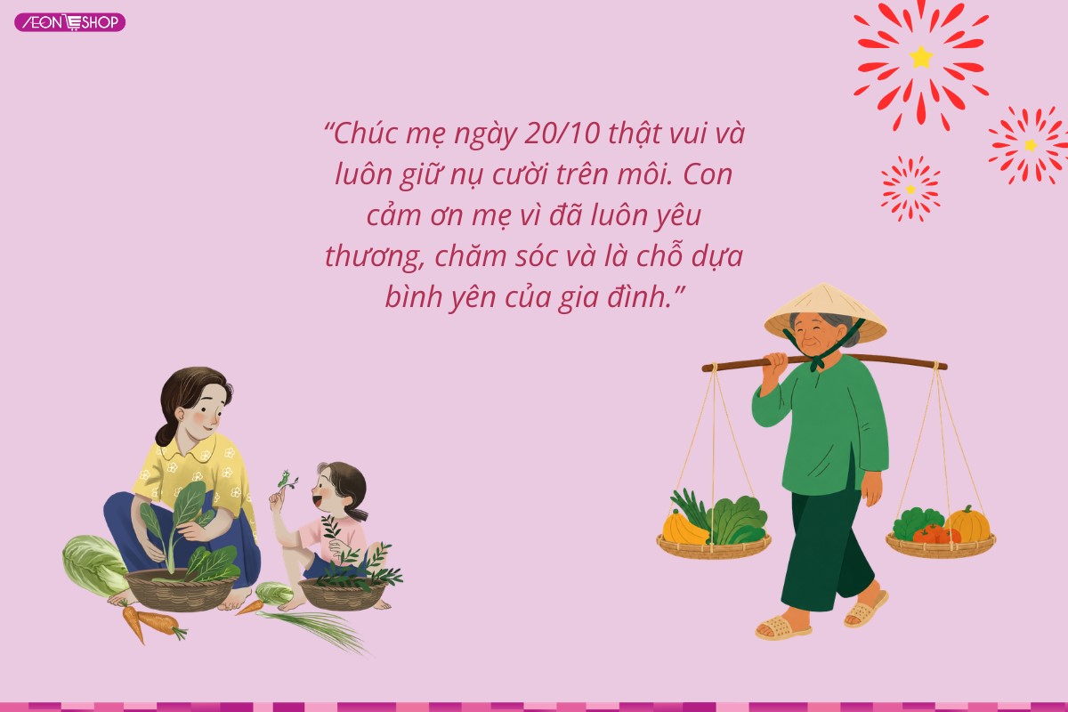 Lời chúc mừng ngày Phụ nữ Việt Nam 20/10