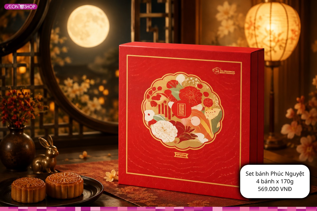 Set bánh Phúc Nguyệt 