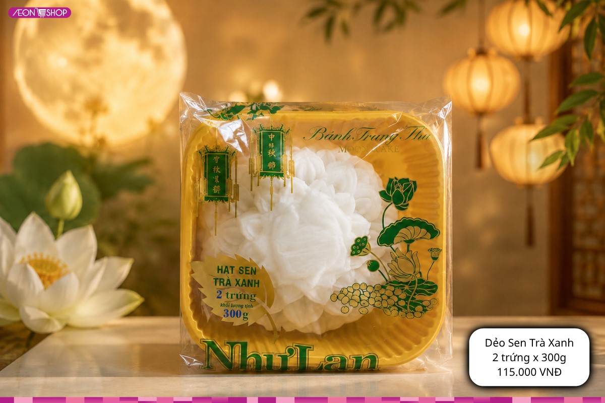 Bảng giá bánh Trung thu Như Lan dẻo mới nhất theo từng hương vị và quy cách đóng gói