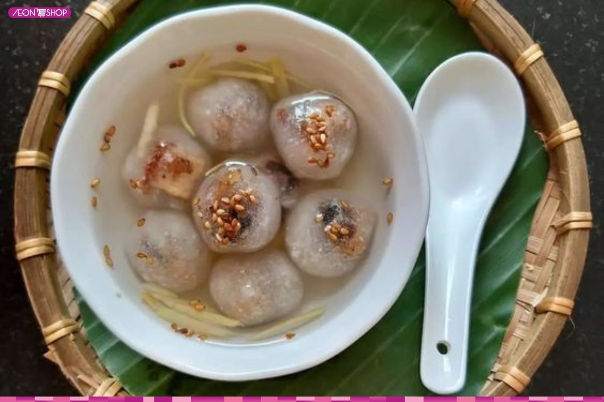 Món chè bột lọc heo quay ngon độc lạ