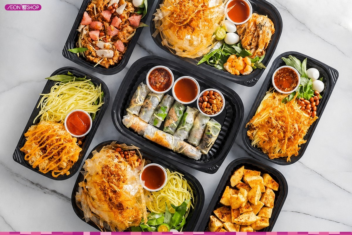 Ăn vặt ngon ở Sài Gòn - Bánh tráng trộn