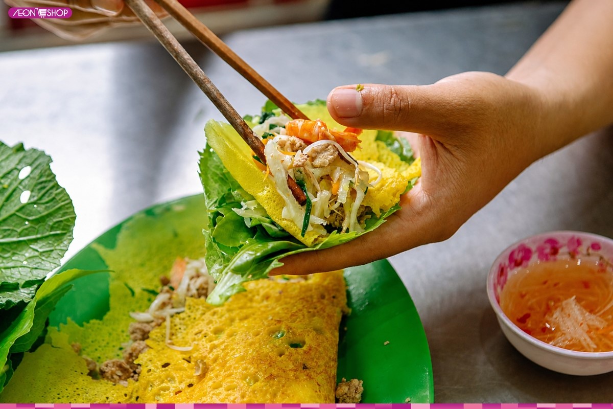 Bánh xèo Sài Gòn - Thơm ngon hấp dẫn