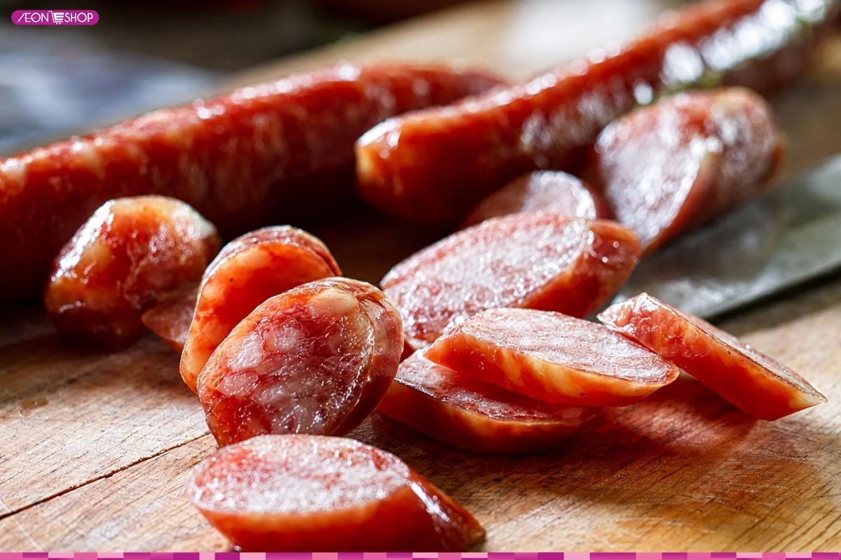 Lạp xưởng mai quế lộ ngọt ngon