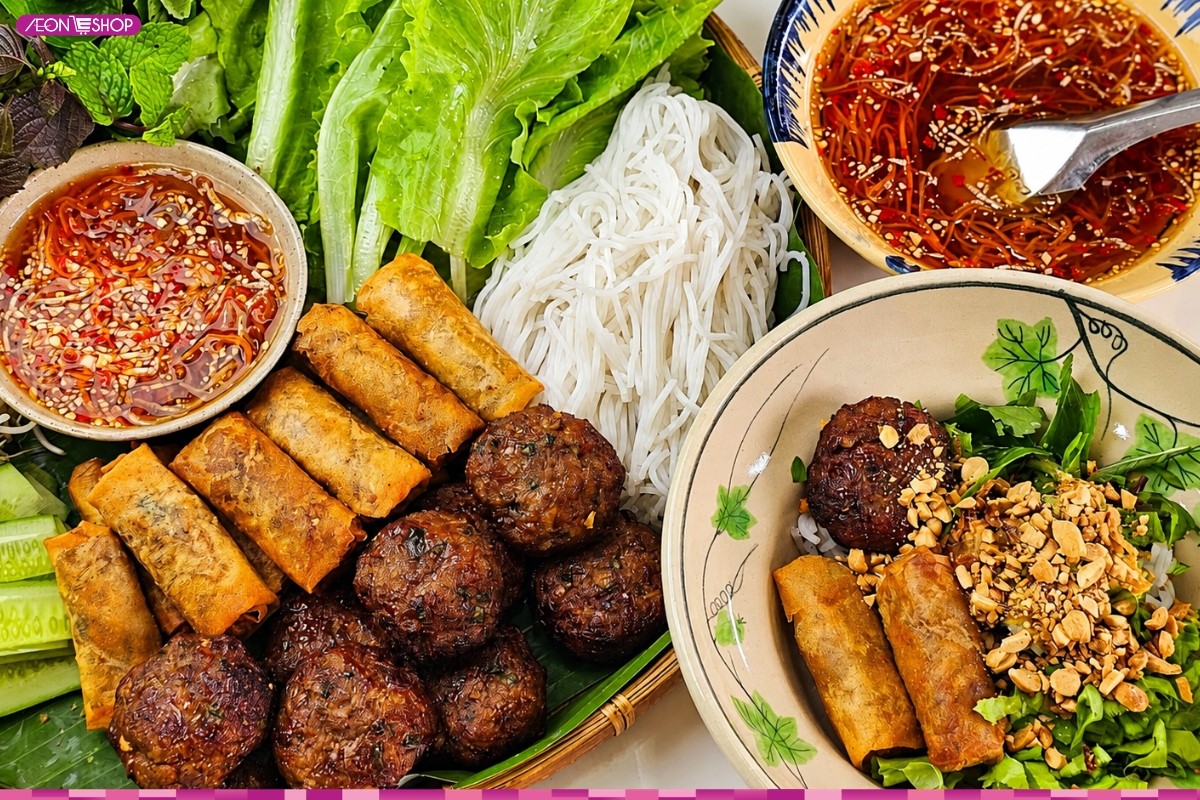 Món ngon Sài Gòn - Bún thịt nướng
