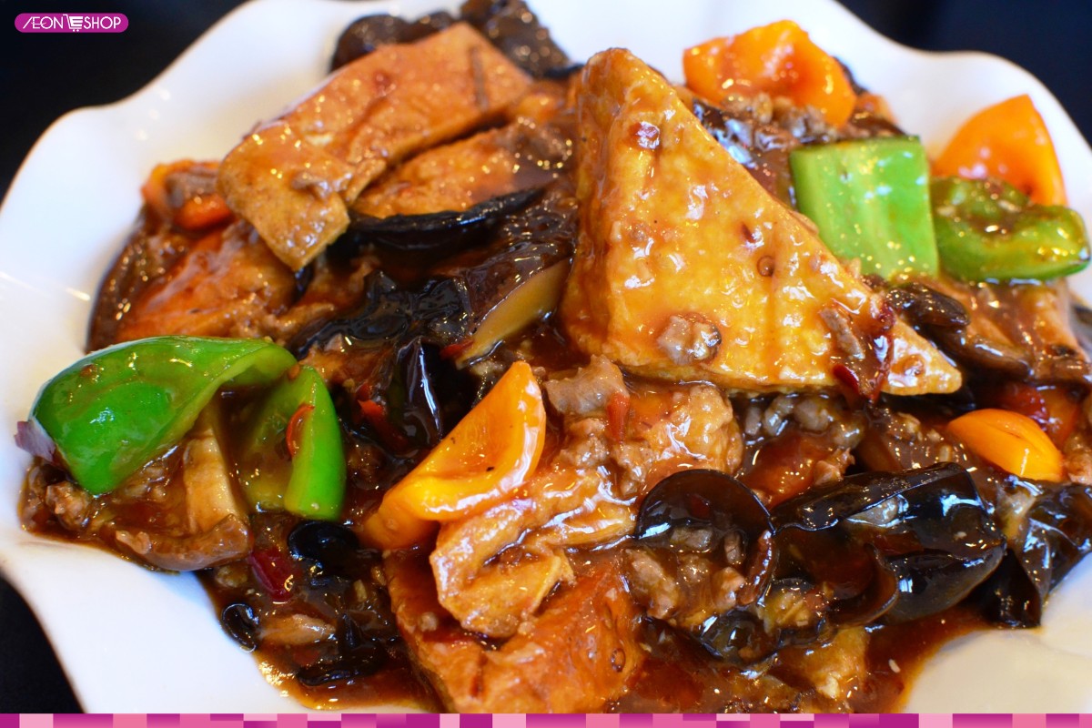 Sườn chay kho đậu hũ đậm đà