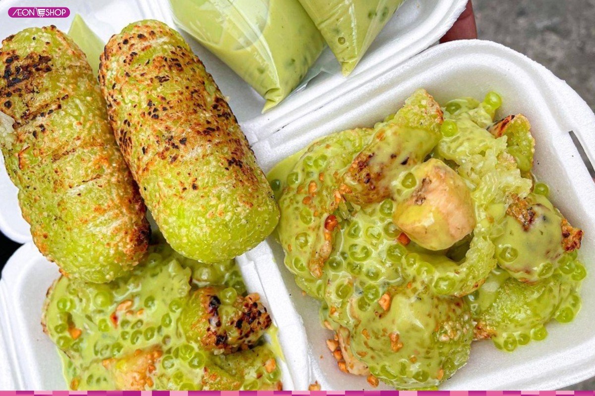 Chuối nếp nướng Cần Thơ