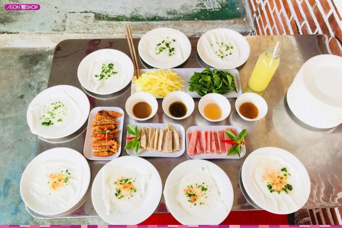 Bánh ướt xếp chồng Đà Lạt