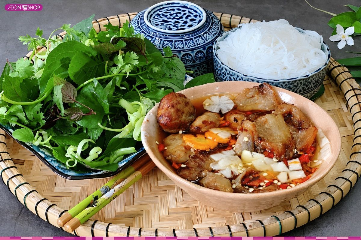 Món bún chả cá Hà Nội ngon hấp dẫn