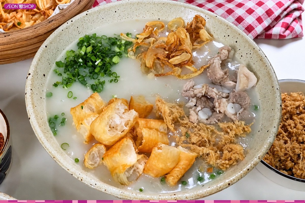 Món cháo sườn Hà Nội ngon hấp dẫn