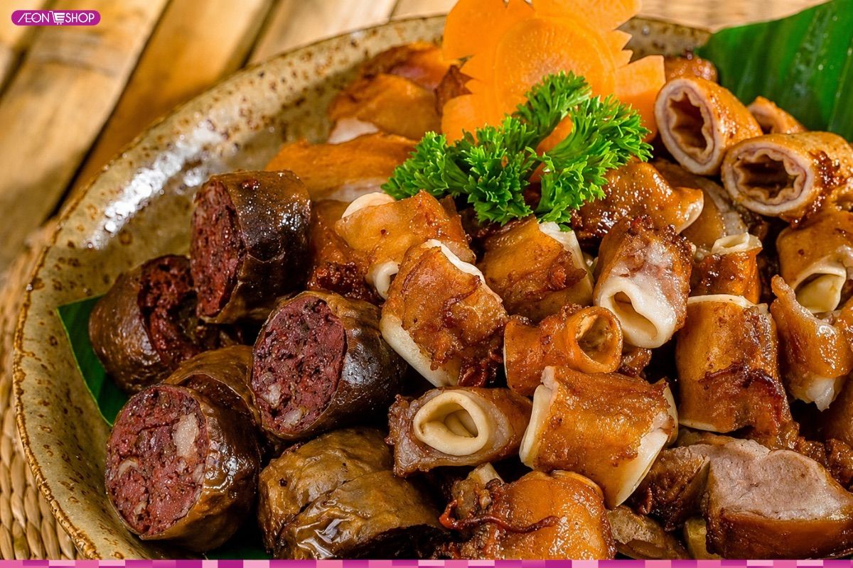 Món lòng rán Hà Nội thơm ngon hấp dẫn