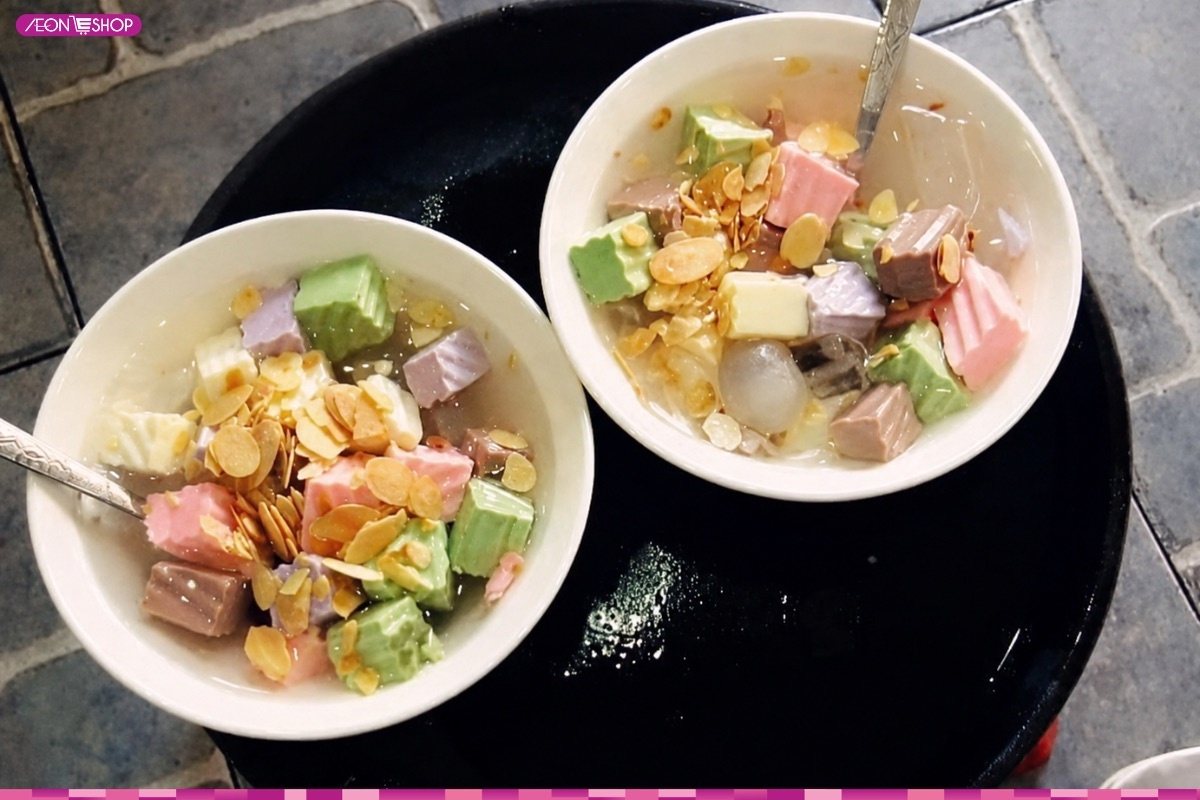 Chè bưởi - món ăn vặt ngon hấp dẫn ở Hà Nội