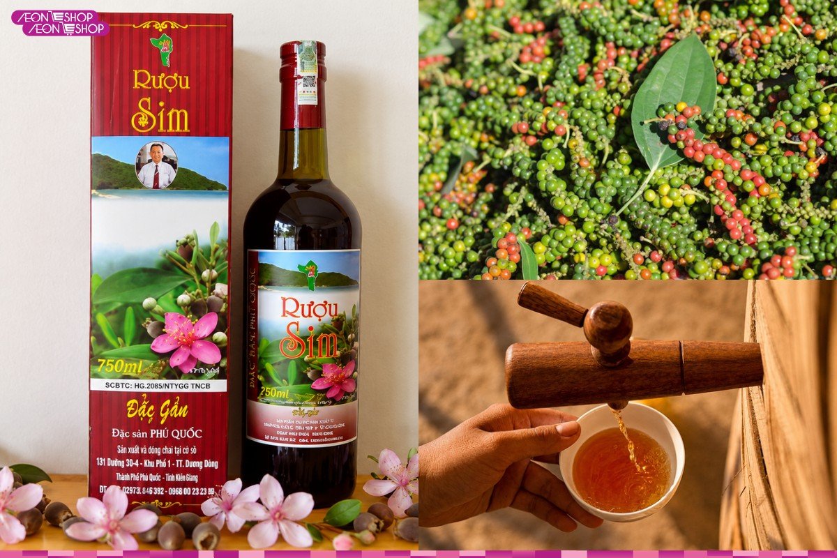 Tiêu nước mắm rượu sim Phú Quốc