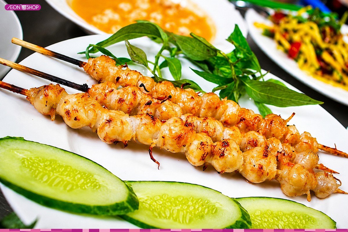 Răng mực nướng Phan Thiết thơm vàng hấp dẫn