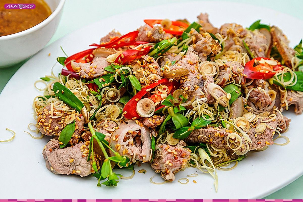 Thịt dê núi tái chanh Ninh Bình