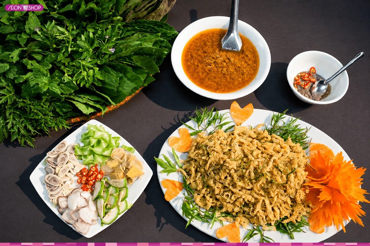 Gỏi cá nhệch Kim Sơn đặc sản Ninh Bình
