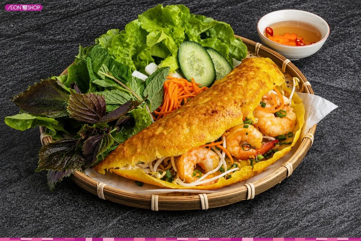 Bánh xèo Phan Thiết vàng giòn