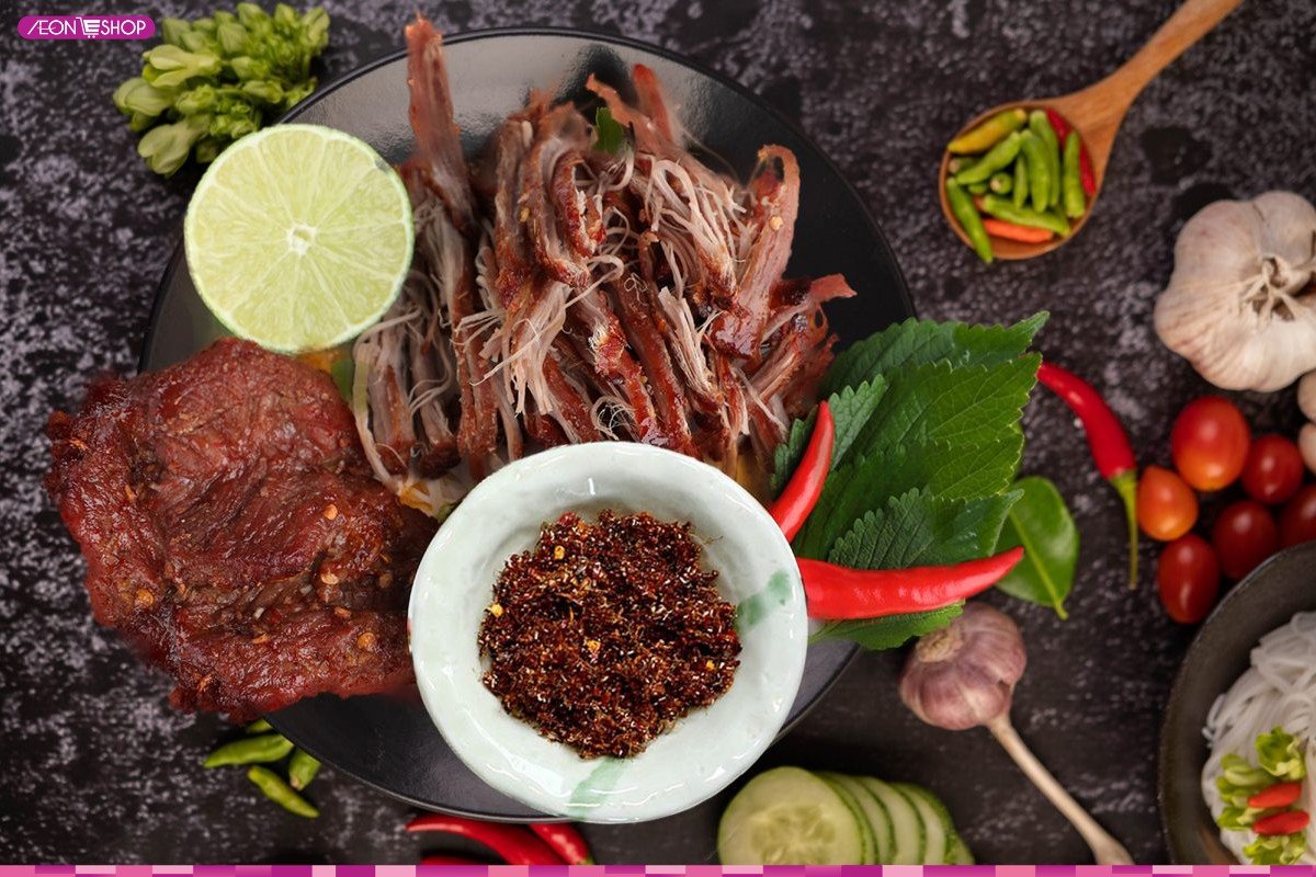 Bò nắng muối kiến vàng Phú Yên