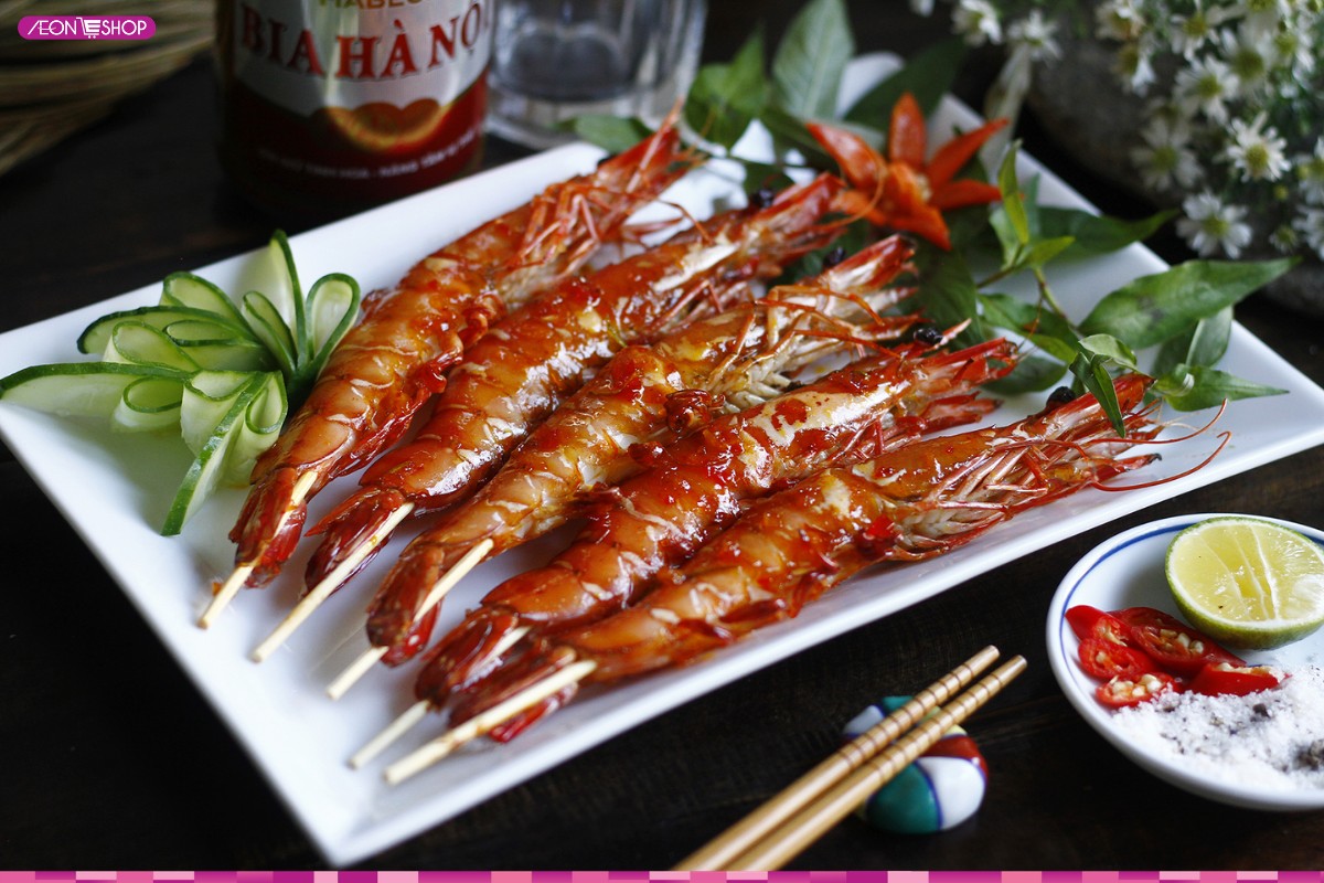 Tôm nướng Quy Nhơn