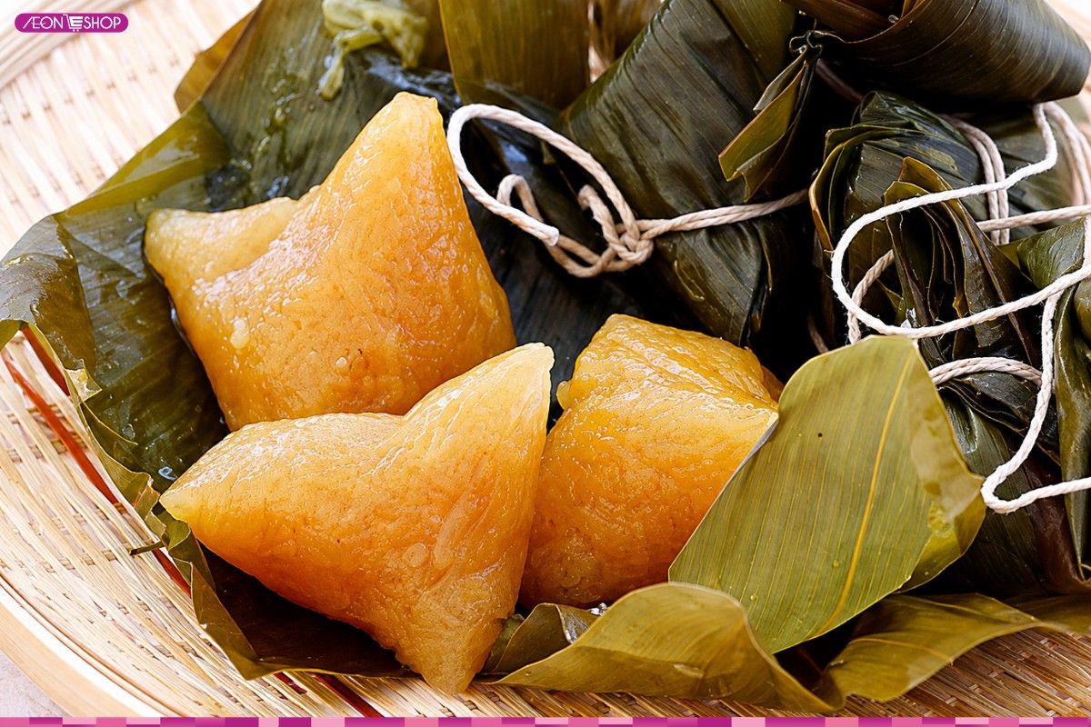 Bánh tro Tam Đảo trong mềm, thơm ngon