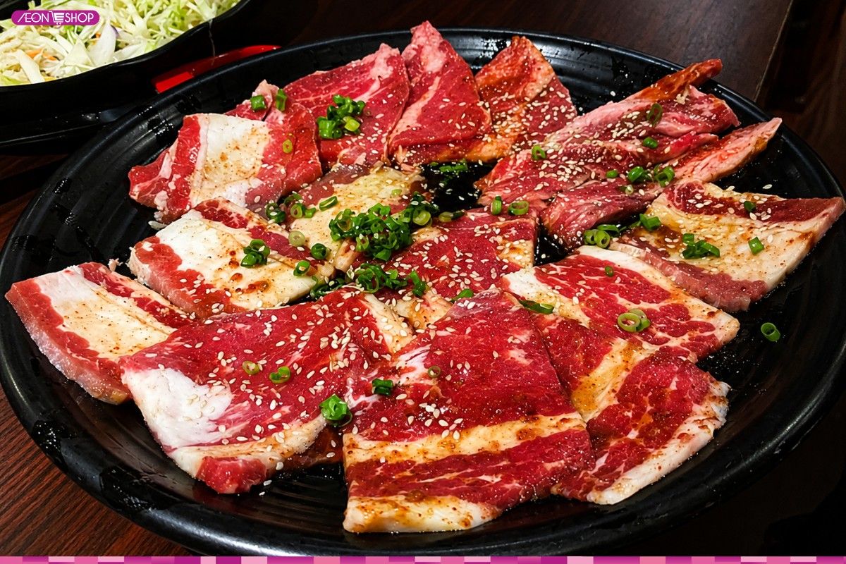 Ba chỉ bò nướng vàng thơm hấp dẫn