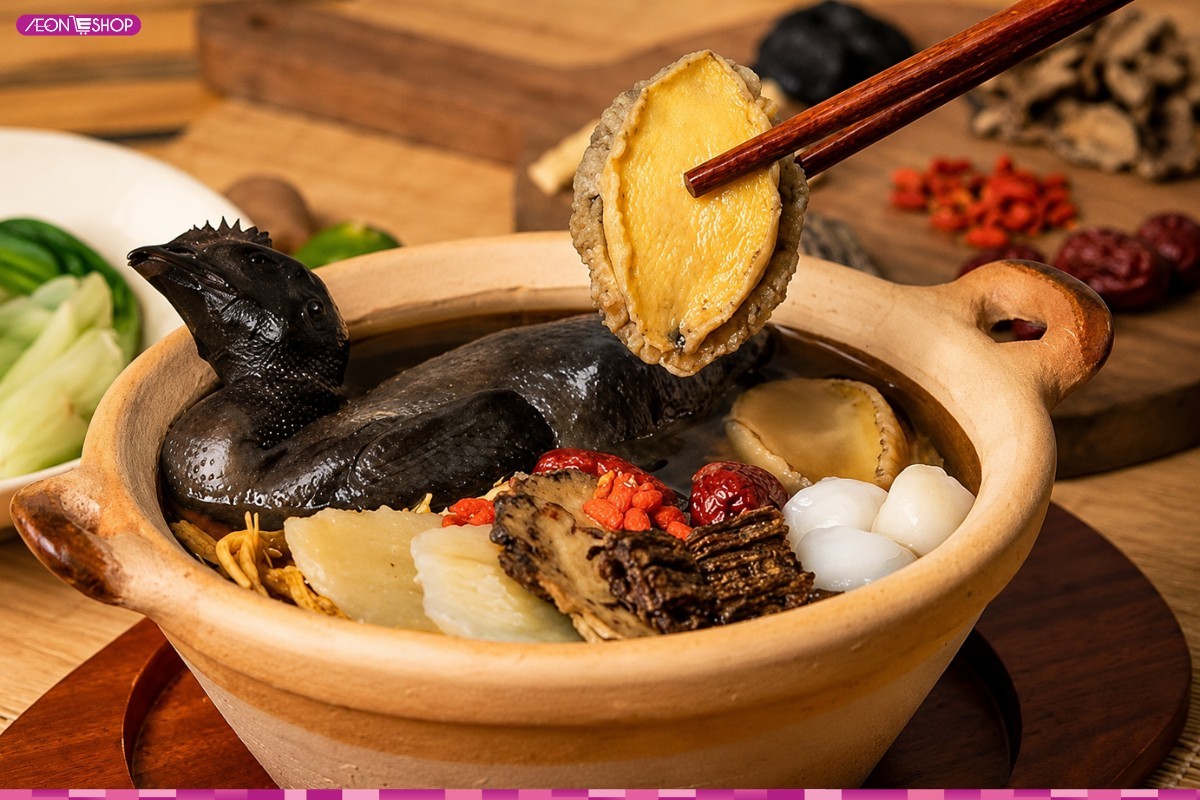 Bào ngư hầm thuốc bắc