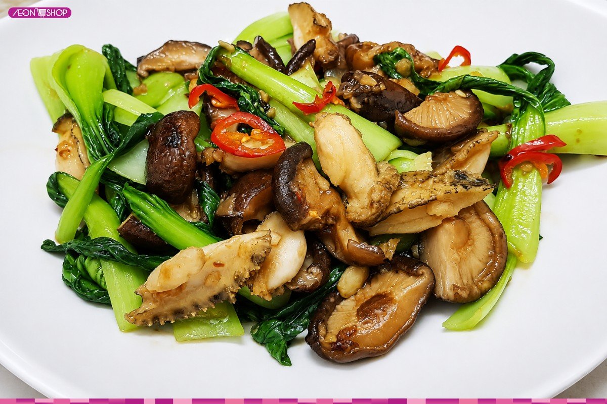 Bào ngư xào cải thìa