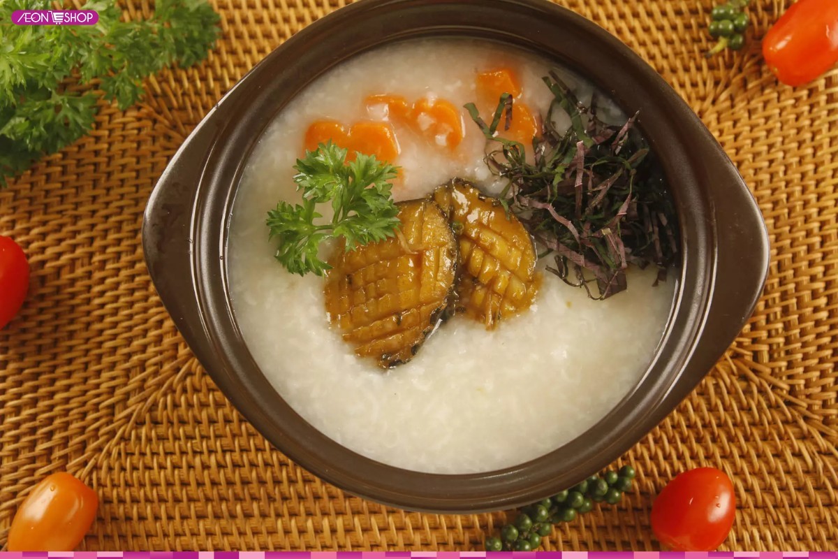 Bào ngư nấu cháo