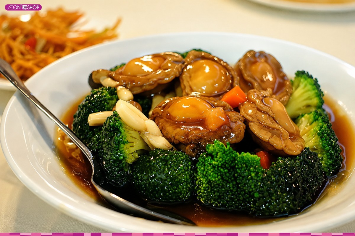 Bào ngư xào bông cải