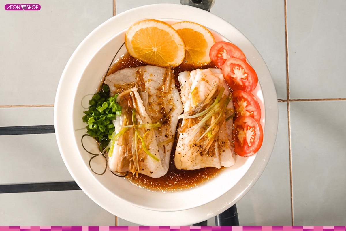 Món ngon từ cá basa - Cá basa hấp xì dầu đậm vị