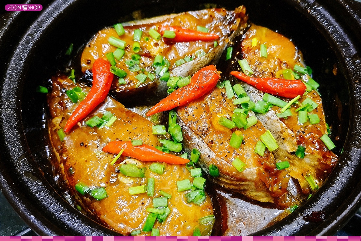 Món cá basa kho với riềng ngon chuẩn vị