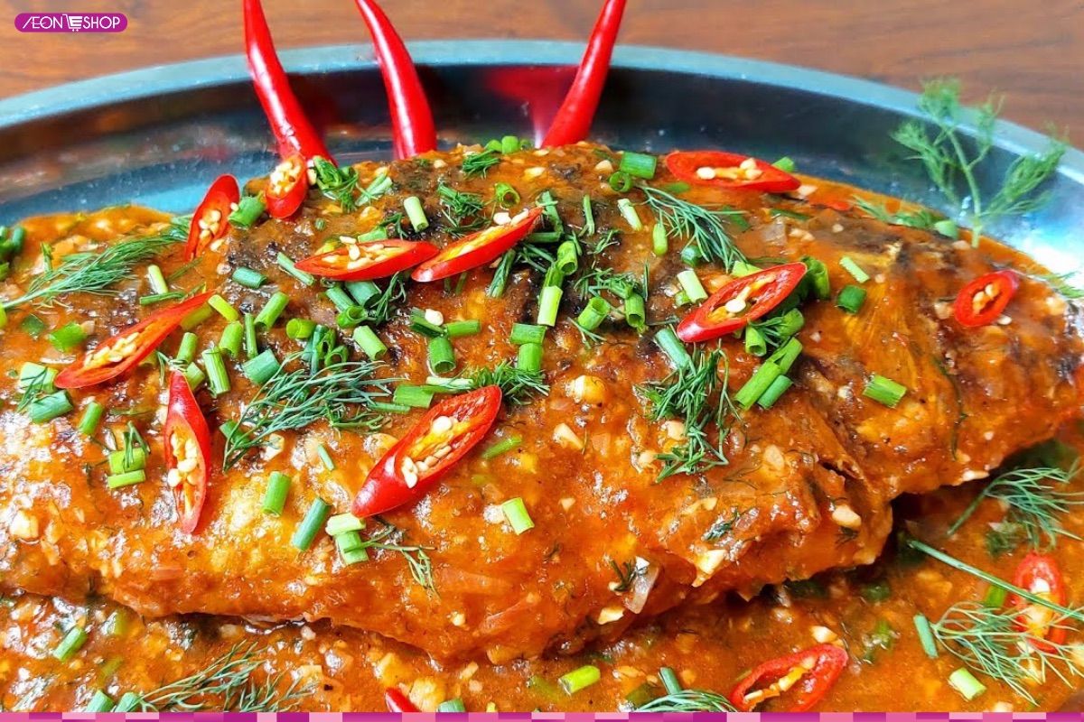 Món cá chép sốt cà chua ngon đậm vị
