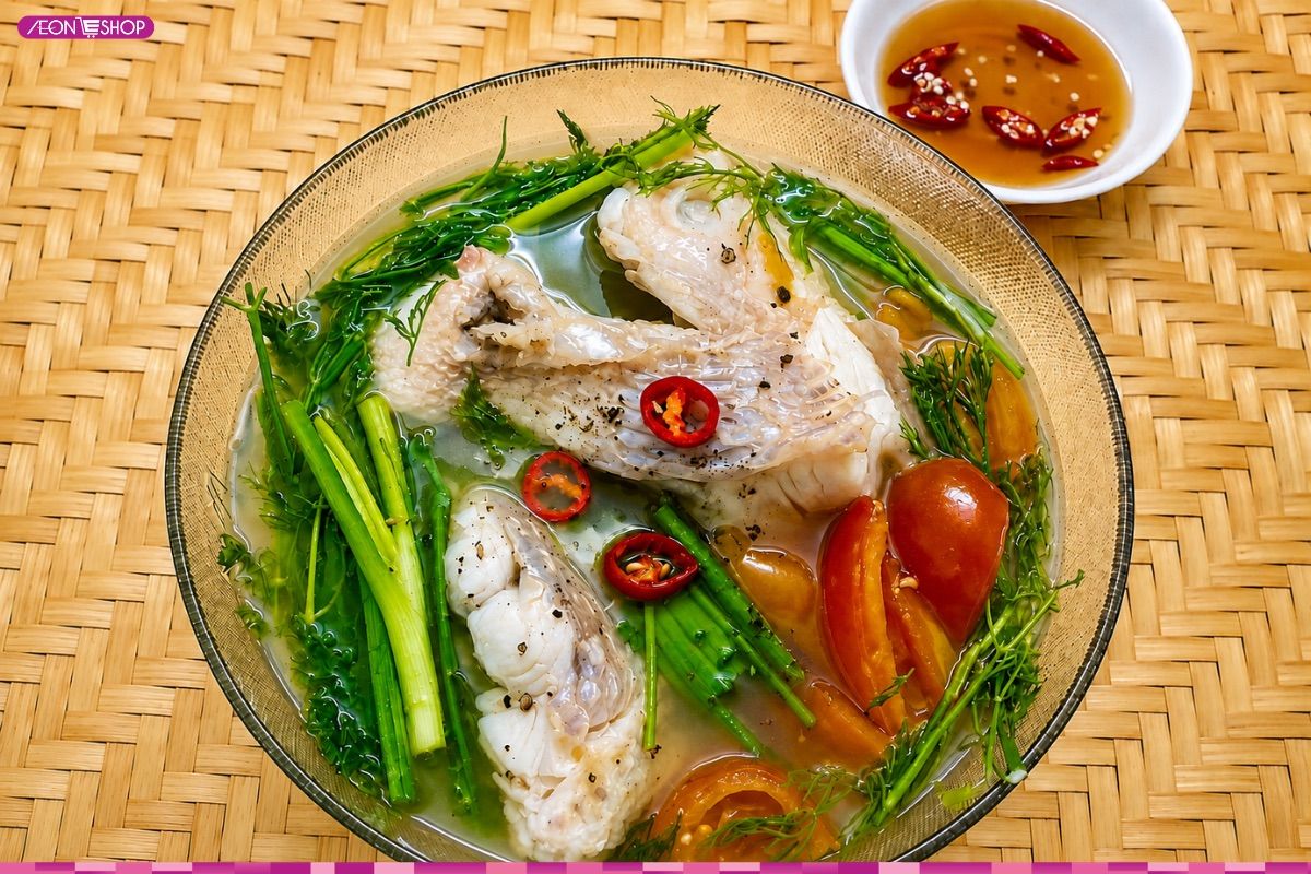 Món ngon từ cá chim - Cá chim nấu canh chua