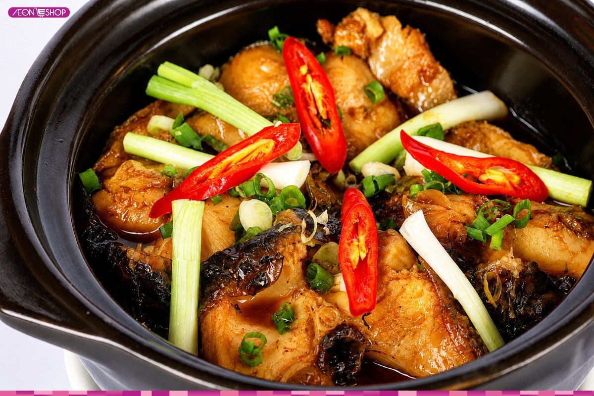 Món cá chim kho tiêu ngon hấp dẫn