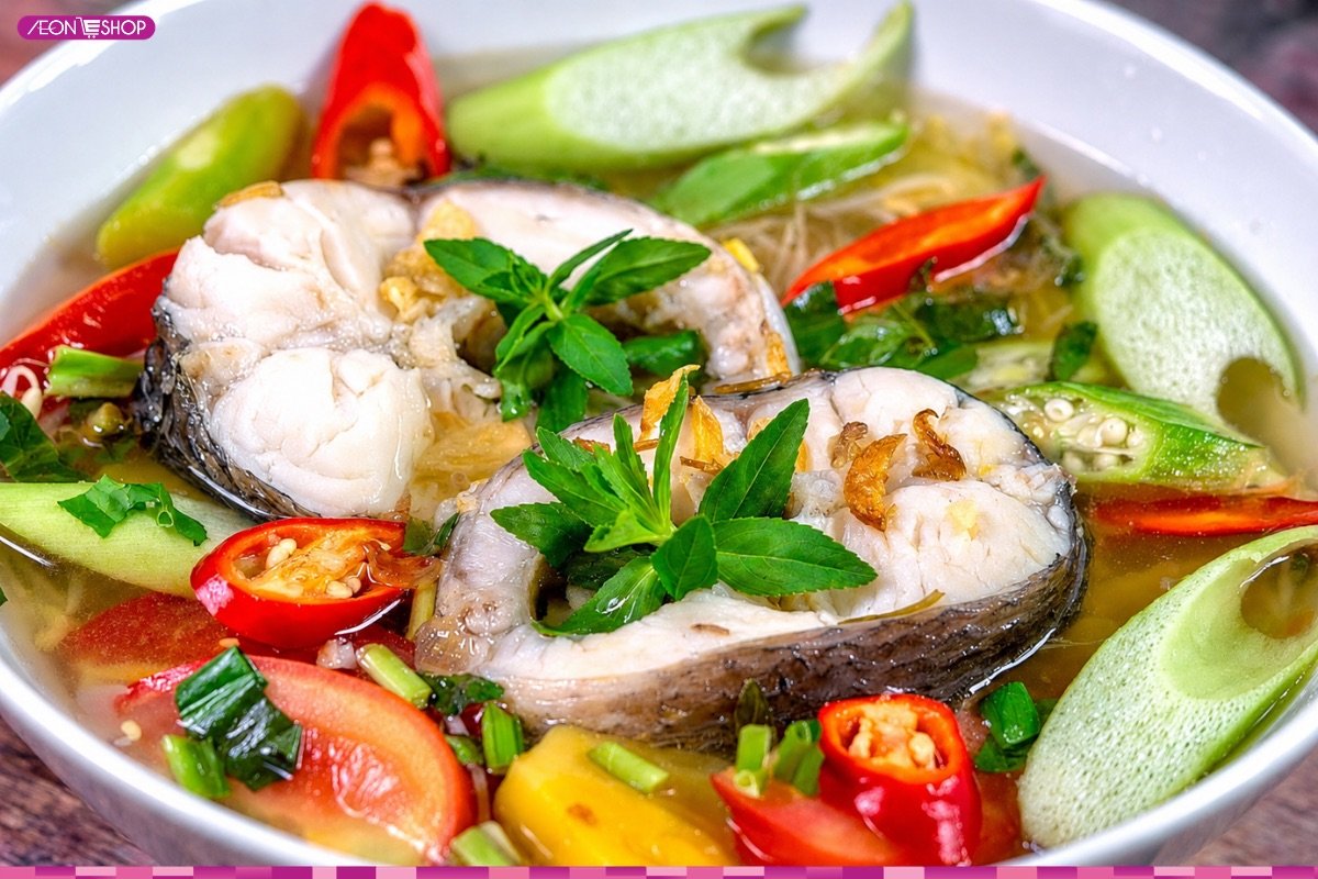 Món cá chình nấu canh chua ngon hấp dẫn