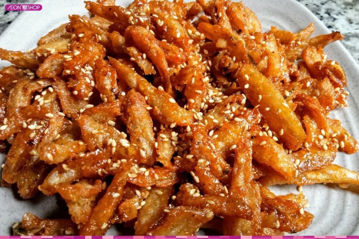 Món ngon từ cá cơm - cá cơm chiên vừng
