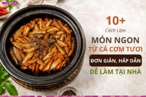 Các món ngon từ cá cơm